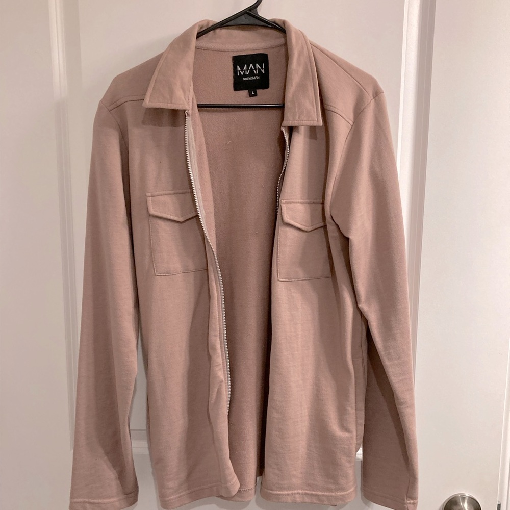 Boohoo MAN, Large, Dusty Pink jacket